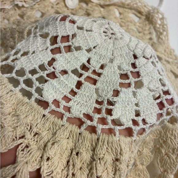 Anthropologie Pieced Crochet Sweater Tank (NEW - SMALL) - Picture 4 of 10